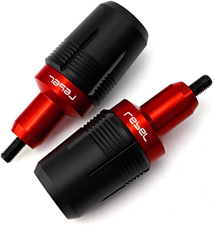 MOWOK Fit For Rebel 500 CMX500 2017-2022 2023 2024 CMX 500 Motorcycle Accessories Frame Sliders Falling Protector Engine gurad Crash Protection pad (Style A：Red) - Image 4
